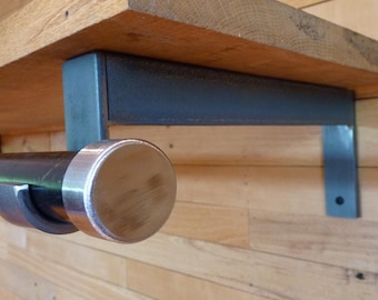 Closet Rod/Shelf Bracket  AO-series   (Sold individually)