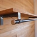 1 Bracket for closet rod/shelf - A series