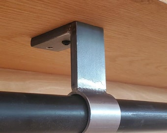Closet Rod, Shelf Mounted Bracket (Sold individually)
