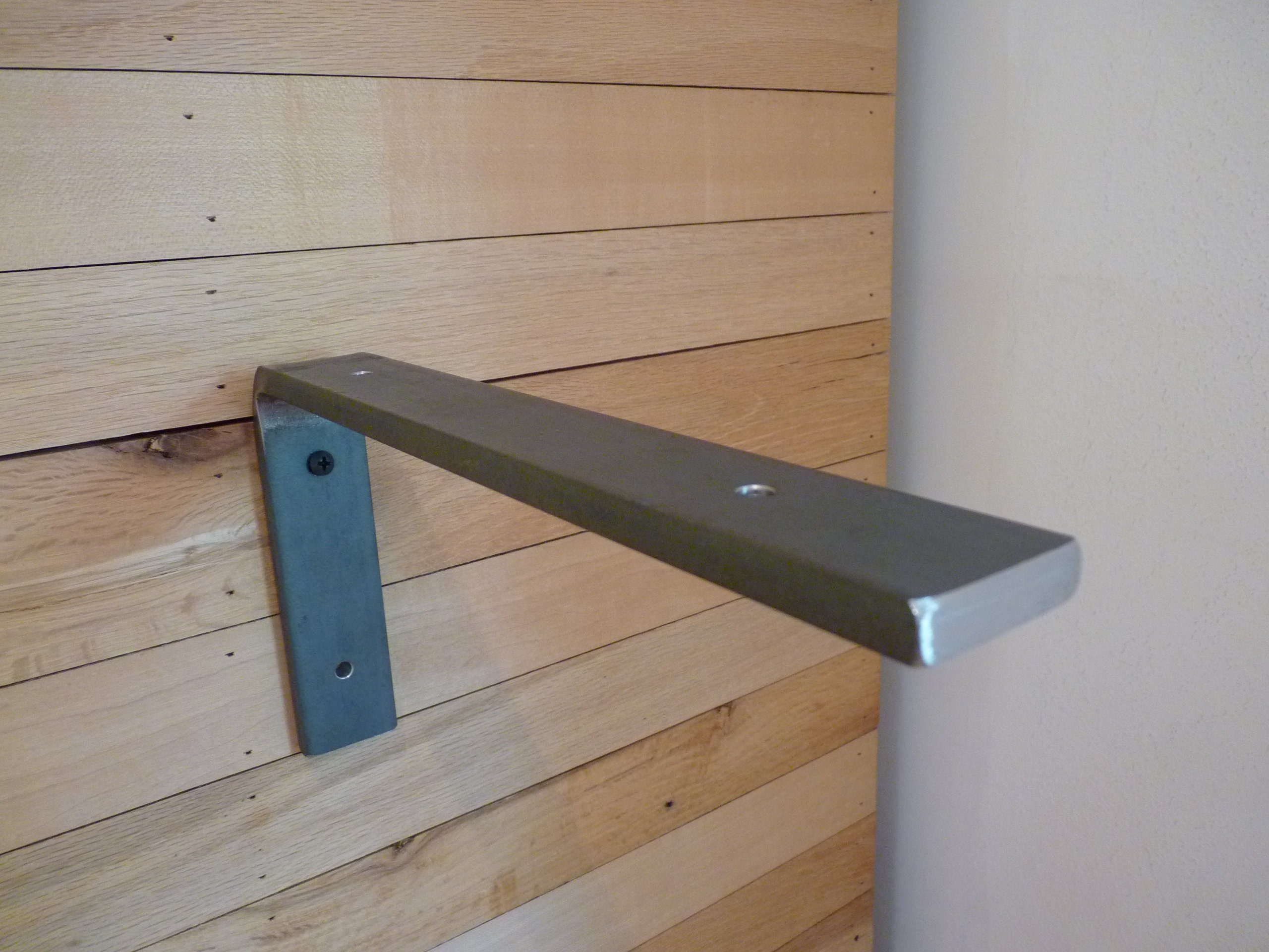 1 Heavy Duty L Shelf Bracket 3/8 Thick X 11/2 Etsy