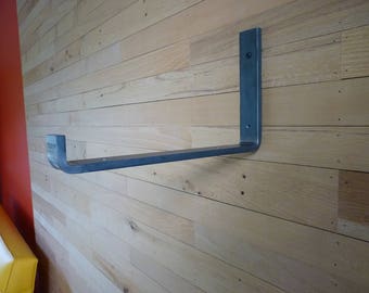 Heavy Duty 3/8"x1-1/2" J Shelf Bracket (Sold individually)