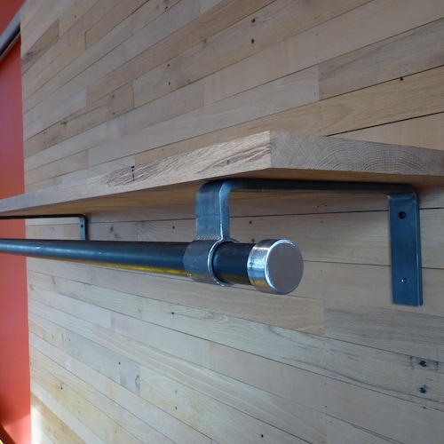 Steel L Shelf Bracket 2 Inches Wide and Matches Closet Etsy