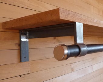 1 Bracket for Closet Rod/Shelf - A series