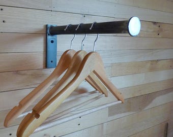 Faceout Wall Mounted Clothing Rack