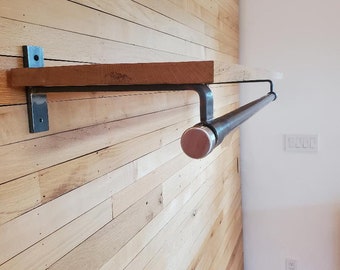 Industrial Steel Shelf & Closet Rod Bracket, J-Series Heavy Duty (Sold individually)