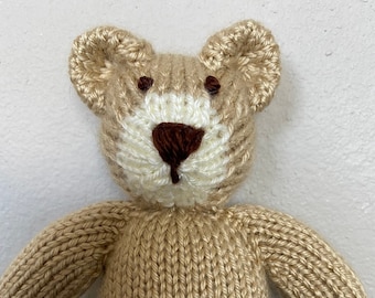 Handmade Teddy Bear Knitted Soft Toy