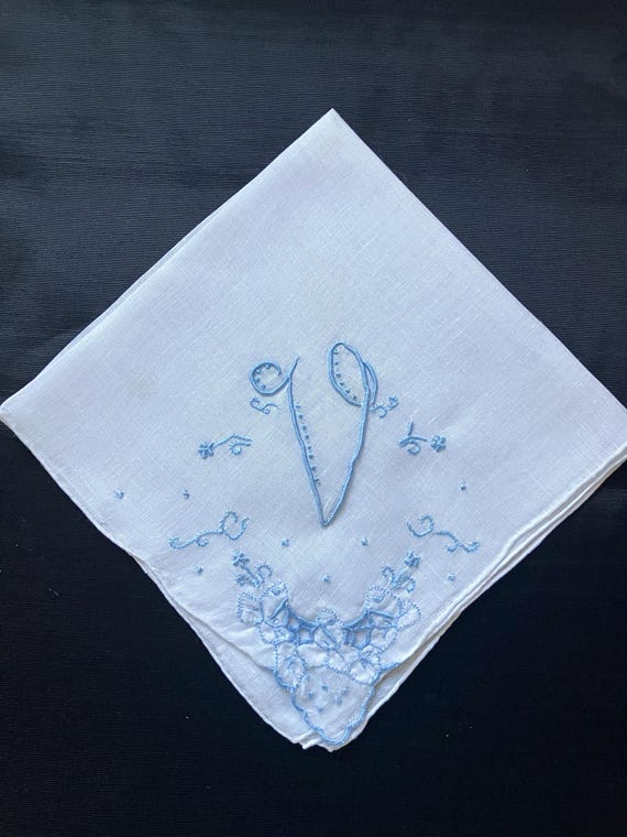 Bride Something Blue Ideas, Wedding Handkerchief … - image 9