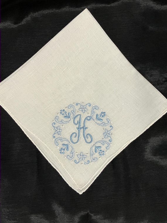 Vintage Wedding Handkerchief For Bride Daughter, … - image 5