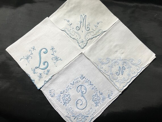 Vintage Wedding Handkerchief For Bride Daughter, … - image 6