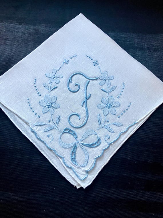 Bride Something Blue Ideas, Wedding Handkerchief … - image 5