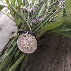 Lucky Sixpence Something Old-  Wedding Sixpence