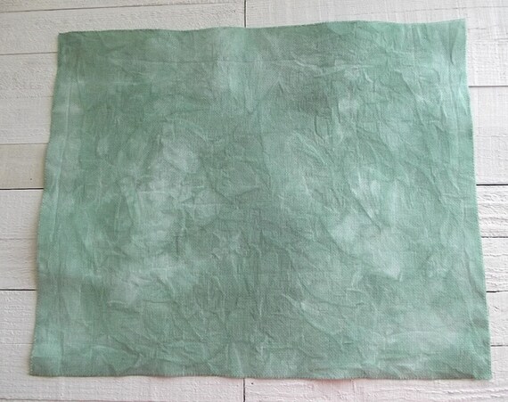 Teinte de tissu vert à la main tissu de pour Cross Stitch, matériel de point de Croix compte 18, tissu de broderie, cadeau pour Cross Stitcher, Notion de couture 0647ec Teinte de tissu vert à la main tissu de pour Cross Stitch, matériel de point de Croix compte 18, tissu de broderie, cadeau pour Cross Stitcher, Notion de couture 0647ec