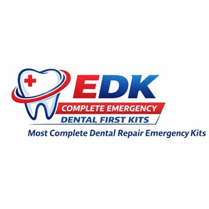 EDK Total Deluxe Dental Emergency First Aid Kit Temp Fix-Dentures-Bridgework-Fillings-the Worlds Most Complete Emergency Dental Kit
