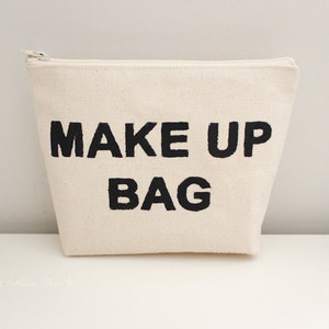 My Bag Canvas Cosmetic Bag