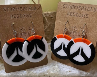 Overwatch Logo Earrings