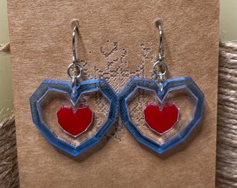 Heart Container Earrings