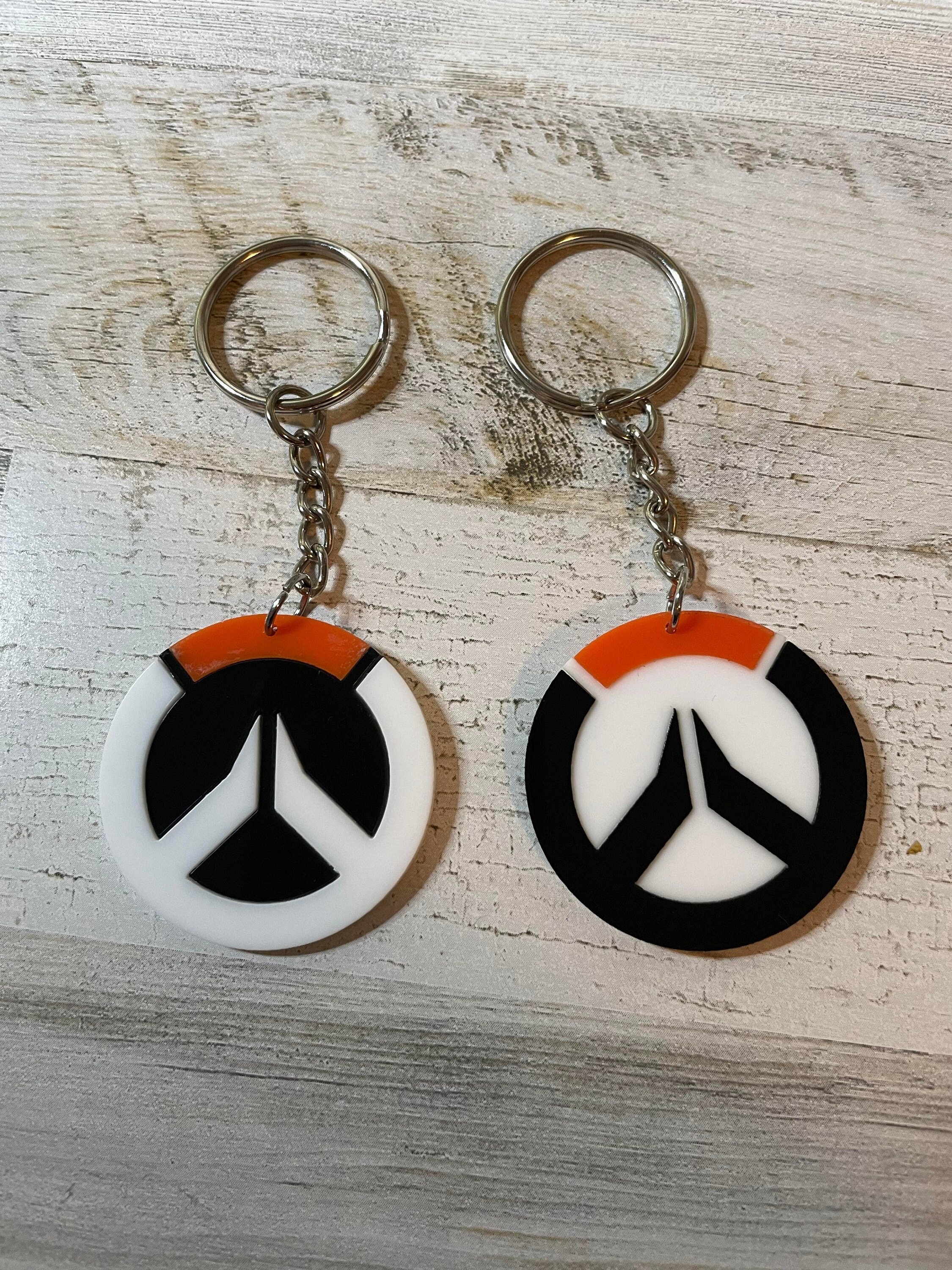 Overawatch Keychain Overwatch Logo Keychain - Etsy