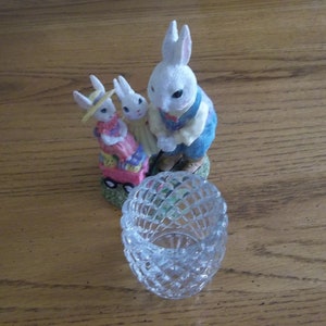 Candle Holders/Diamond Cut Pattern/Homco-Home Interior/1990/Votive/Vintage