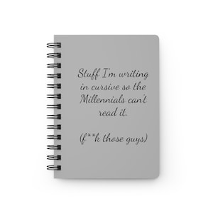 Stuff I'm writing in cursive.