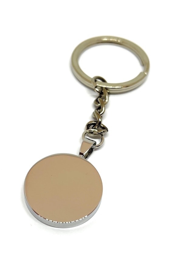 1947 78th Birthday Gift Farthing Keyring Mum, Dad: Silver, Gold or RoseGold Plated mounts