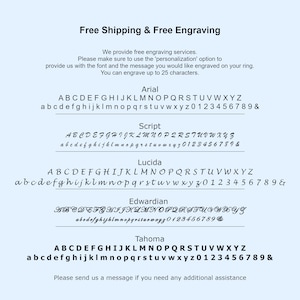 free engraving instructions for gold wedding ring