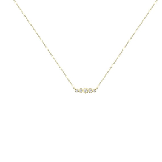 diamond necklace stud