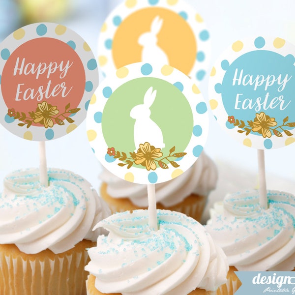 Printable Easter Bunny Party Pack INSTANT DOWNLOAD
