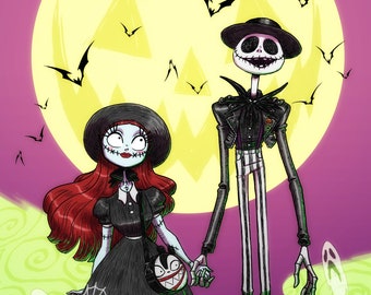 Jack und Sally 5 x 7