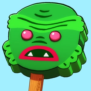 Schepsel ijslollymonster 5x7