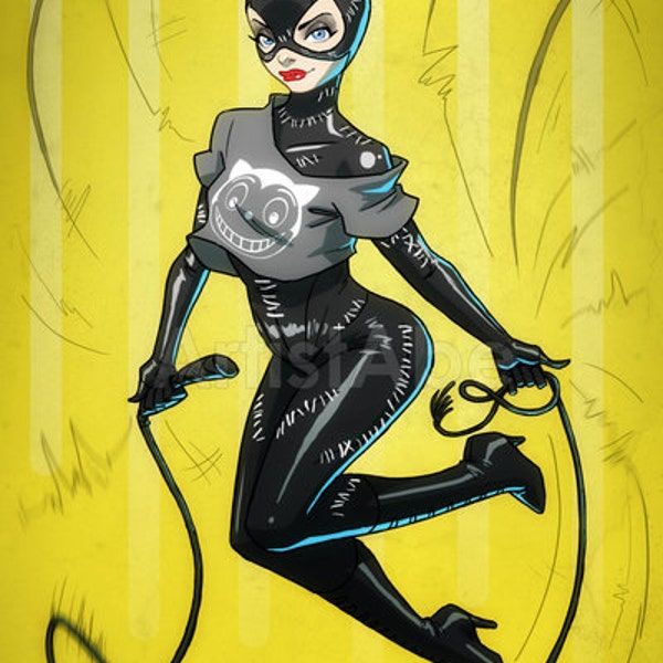 Catwoman Jump Rope (Limited quantity print)