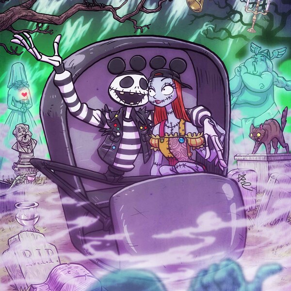 Jack and Sally Spooky Date