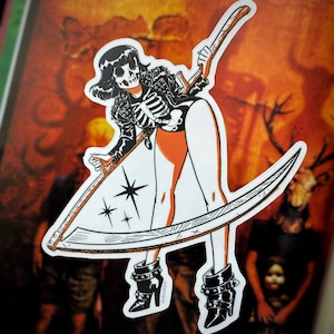 Death Babe STICKER