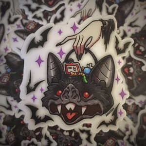 Bat Bucket Sticker