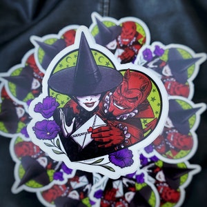 Devil Heart Sticker