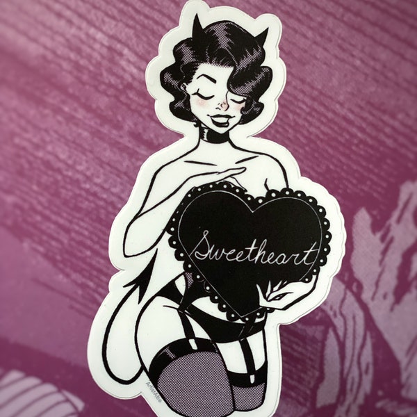 Sweetheart Devil Sticker