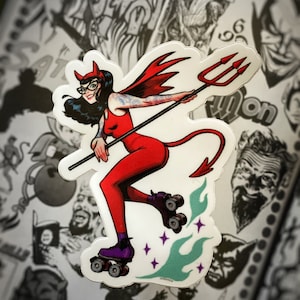Naklejka Roller Devil