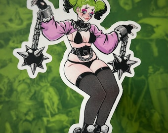 Flail Clown STICKER