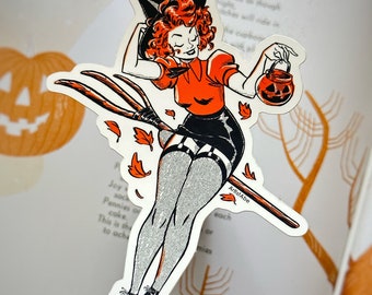 Tis The Season Witch Sticker