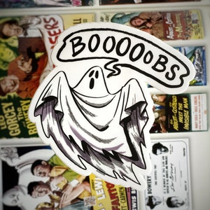 Boooobs Ghost Sticker