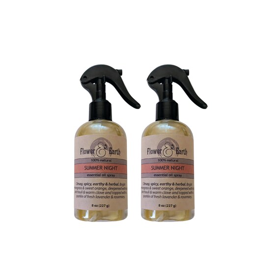 All Natural Air Freshener Essential Oil Spray Set of 2 Etsy