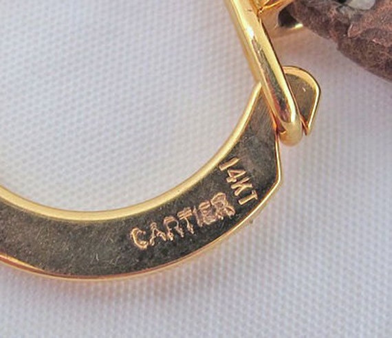 AUTHENTIC….CARTIER 14K Yellow Gold " St. Christop… - image 2