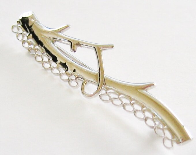 Vintage....Sterling Silver  "Family Tree Branch" Charm Holder Pin or Brooch By: ELCO.. Nice Gift Idea !