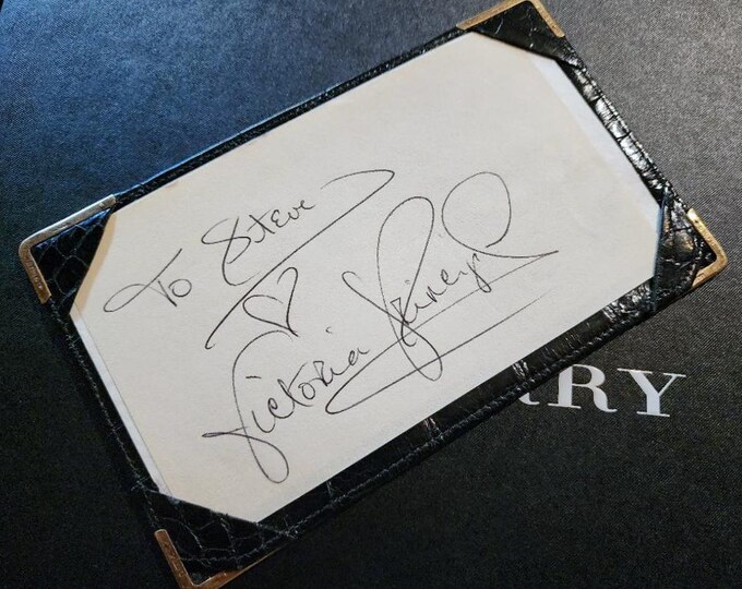 Asprey & Co, Vintage 1970's Glossy Note Pad/Jotter...With Solid 9k Gold Corners.