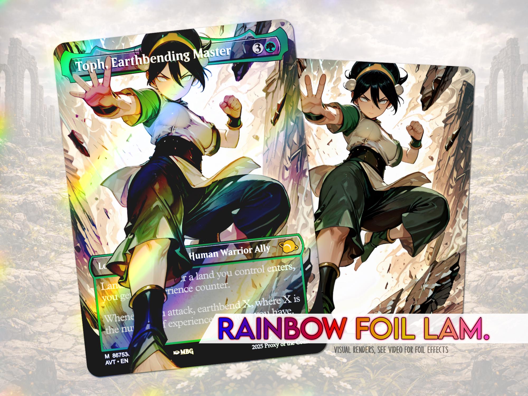 Toph, Earthbending Master | Proxy Card | MTG X Avatar - Etsy