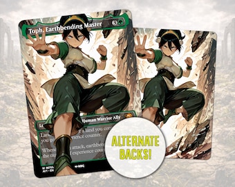 Toph, Earthbending Master | Proxy Card | MTG x Avatar