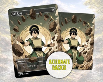 Sol Ring - Toph | Proxy Card | MTG x Avatar