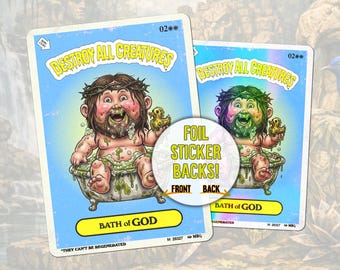 Wrath "Bath" of God | 2x Single Sided Proxy Cards | MTG x GPK