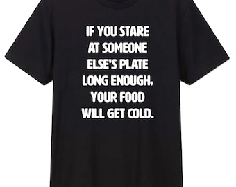 Coma su propia camiseta de comida