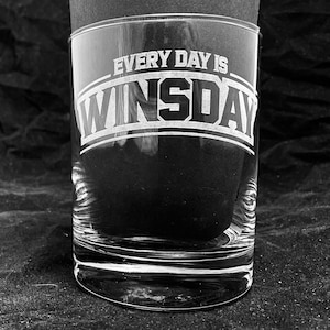Custom Personalized Logo Whiskey Rocks Glass