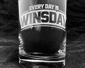 Logotipo personalizado personalizado Whiskey Rocks Glass